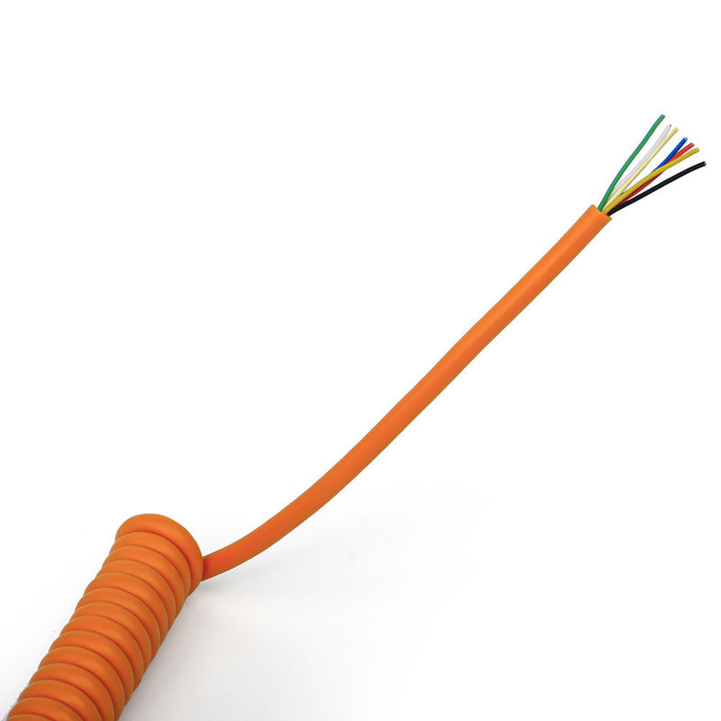Niedrig- und Mittelspannungskabel PVC Isolierter Zinndraht Feder elektrisches Spiralkabel