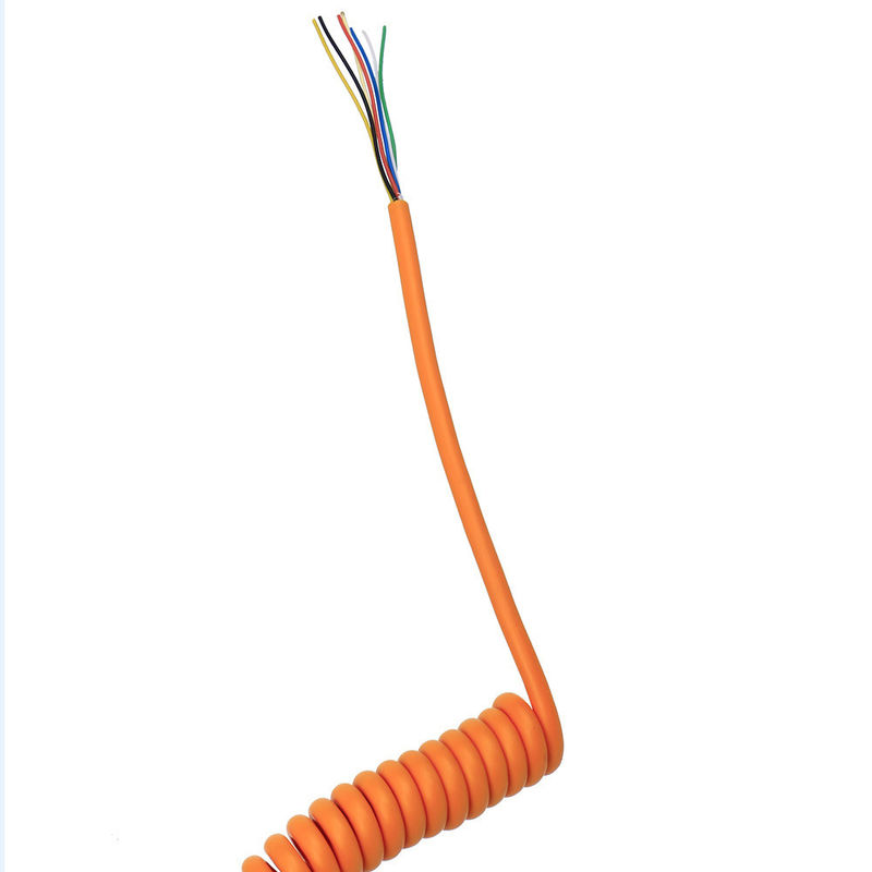 Niedrig- und Mittelspannungskabel PVC Isolierter Zinndraht Feder elektrisches Spiralkabel