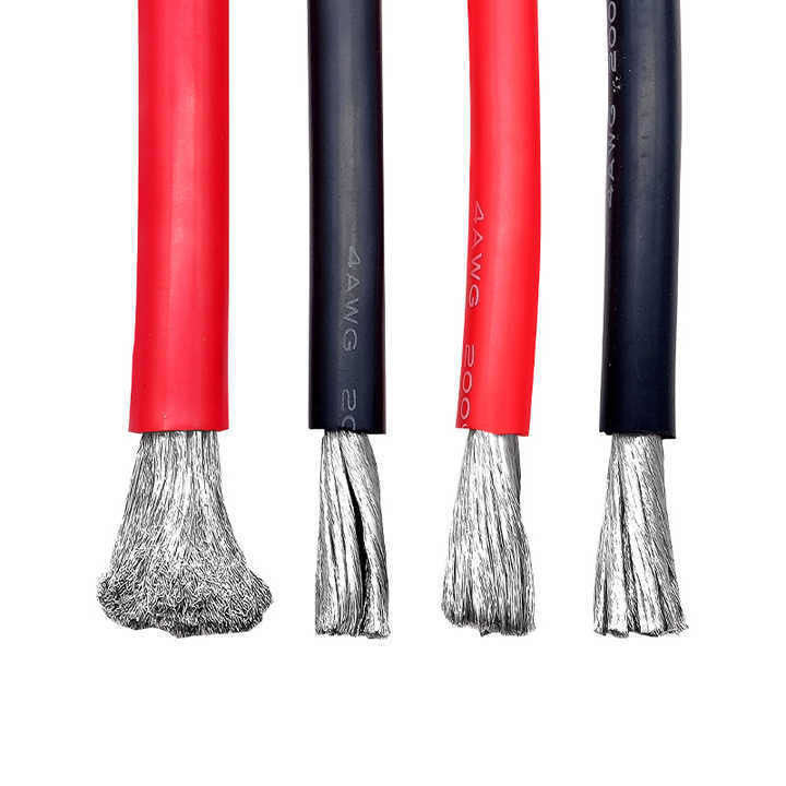 Silikonkautschukdraht 12AWG 14AWG Kabel für Autobatterien Weiches Silikondraht Korrosionsbeständiges Silikondraht