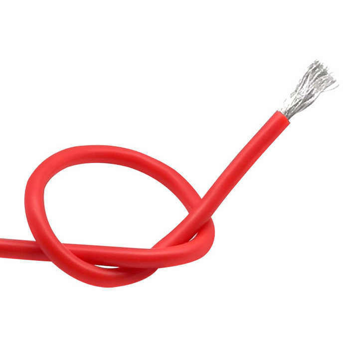 26 AWG Ultra-Flexibles Elektro-Silicone-Kabel aus Gummi mit Zinnkopfdraht