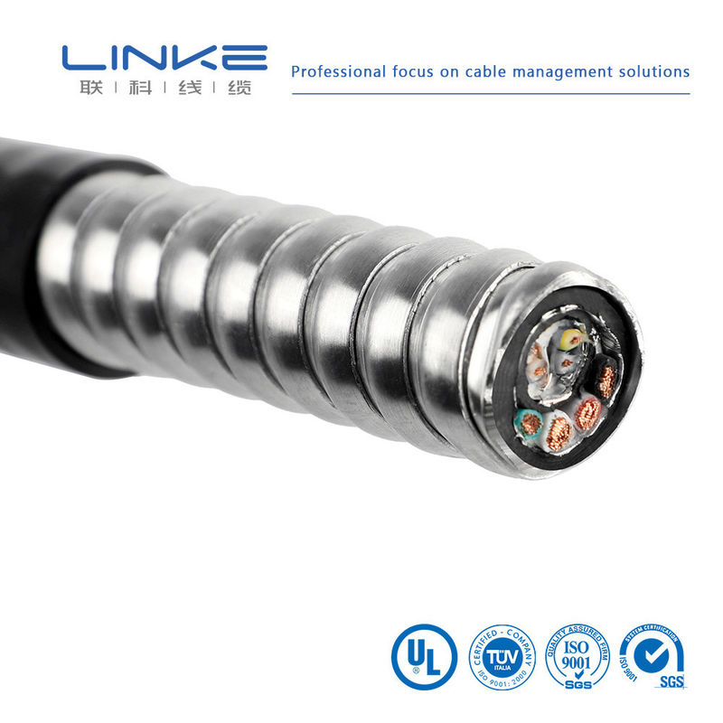XLPE/PVC/AIA/PVC Mehrleiterschirmsteuerungskabel Schirmsteuerungskabel 600V mit XLPE isolierter Niederspannung