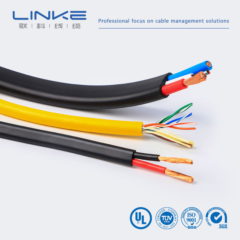 Soft Copper Wire PVC Isoliertes Industrie-Steuerungskabel 60227 IEC 52 53rvv Mehrkern-Steuerungskabel