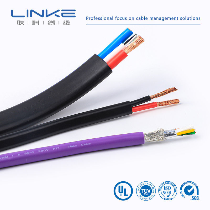 Soft Copper Wire PVC Isoliertes Industrie-Steuerungskabel 60227 IEC 52 53rvv Mehrkern-Steuerungskabel