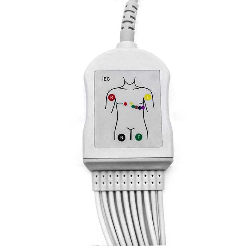 3000V verzinntes Kupfer-EKG-Kabel mit anpassbarer Isolierung für medizinische Geräte-Kabelbäume