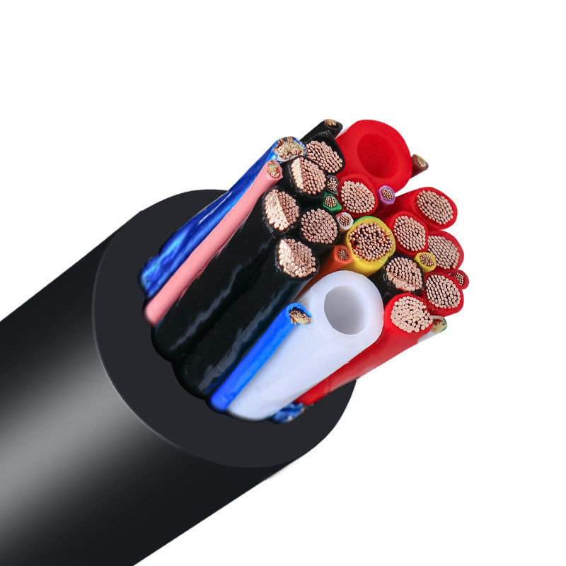 Einzelkern geschützte Elektroauto Draht EV-Kabel 6AWG 14AWG Energie Hochspannungsdraht Silikon Gummi Jacke