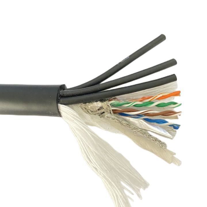 Elektrizitätskabel Zusammengesetztes Hybridfaseroptikkabel geeignet für hohe Standards Hochspannungsfaserkabel