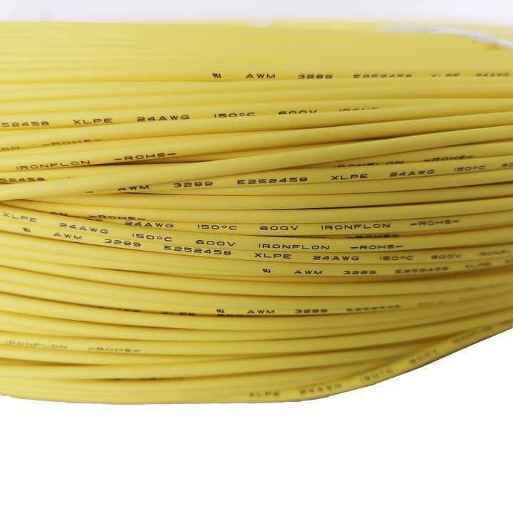 UL3289 24AWG Stromkabel Elektroleitungen Versorgung Kabel 2,5 mm Heizkoper Automobildraht EV Batterie Gurt