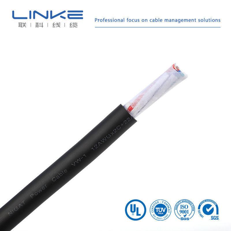 Hochspannungs-Doppelschutzkabel aus Kupfer für Fahrzeuge mit niedrigem und mittlerem Spannungsgrad