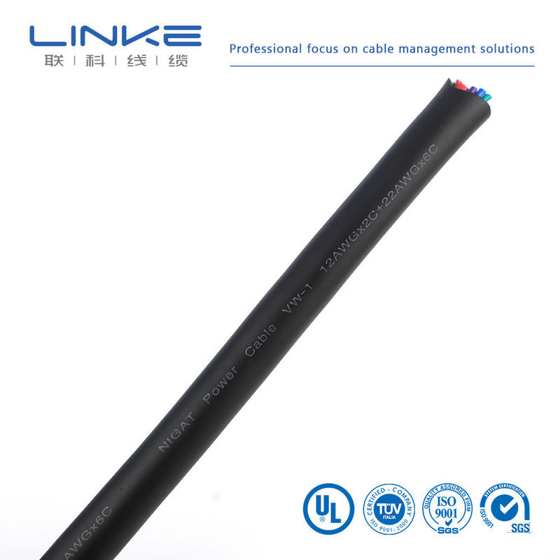 Hochspannungs-Doppelschutzkabel aus Kupfer für Fahrzeuge mit niedrigem und mittlerem Spannungsgrad