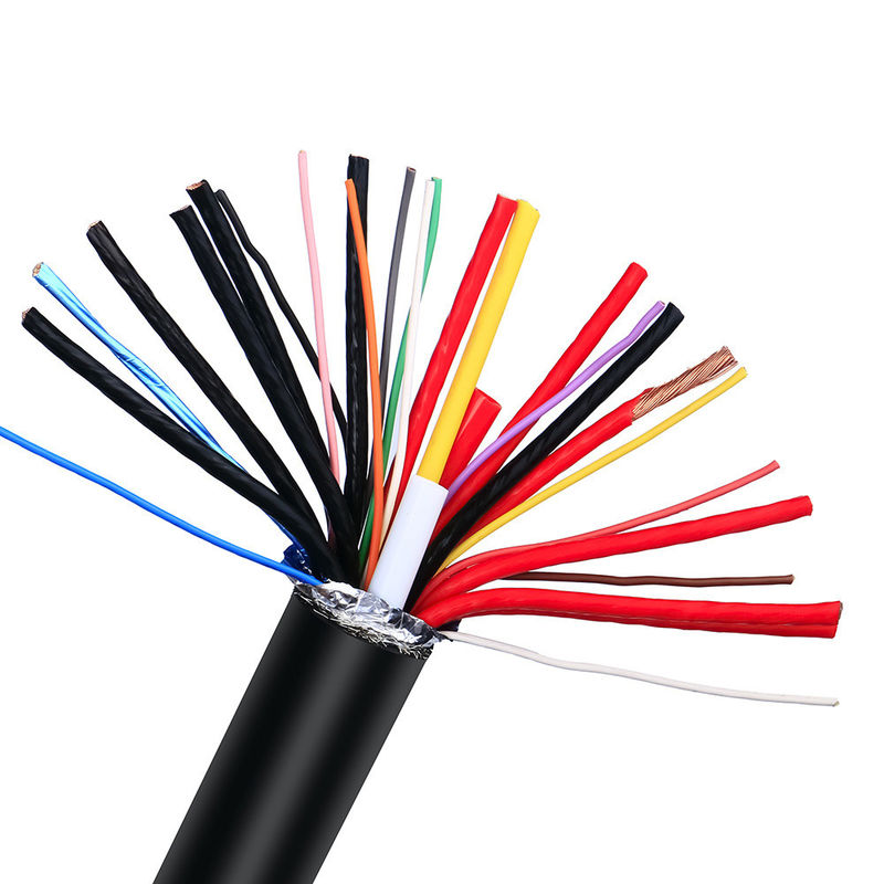 PVC-Dämmstoff ISO9001 Mehrkern-Schild-Steuerkabel UL2464 Elektro-Kabel Schild-Mehrkerndraht