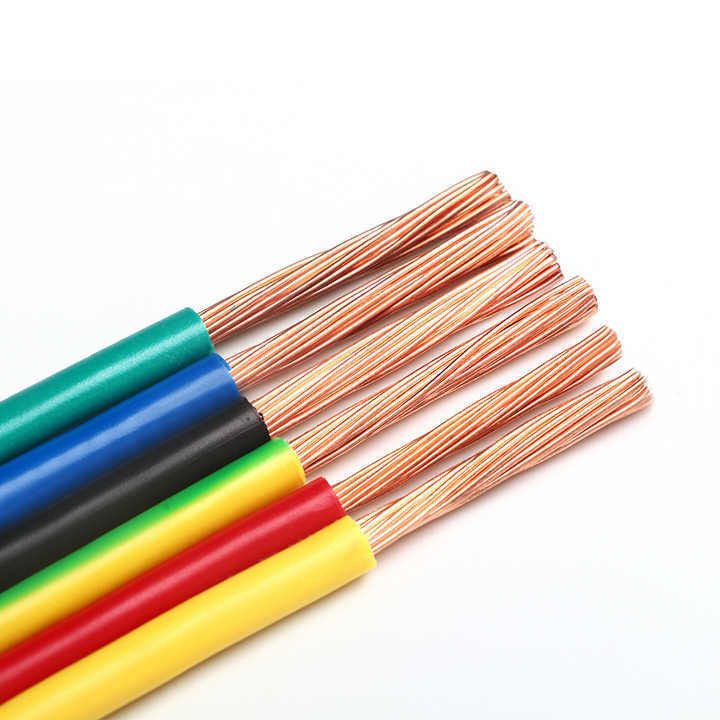 Feuerbeständiges Elektrokabel mit 1,5 mm 2,5 mm verzinntem Kupferleiter und PVC-Isolierung