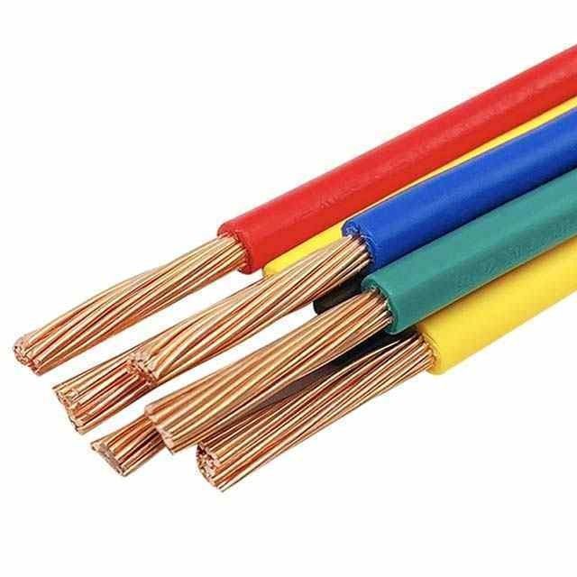 LK-604 Direktversorgung 2,5 mm einadriger verzinnter Kupfer-Elektrodraht mit 300-600V Nennspannung PVC-isolierte Kupferleitung