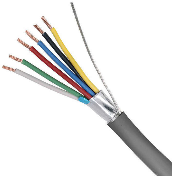 300V 500V Mehrkern-PVC-Dämmstoff-Industrie-Soft-Control-Kabel für die Maschinenindustrie