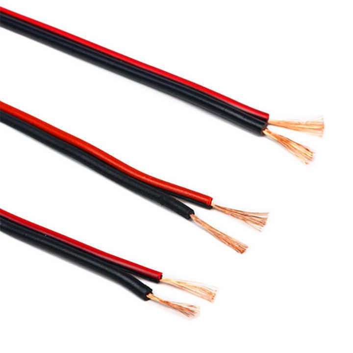UL2468 PVC Isolierung Kupfer Lautsprecher Draht 2 Kern Flexibles Kabel mit langlebigem Material