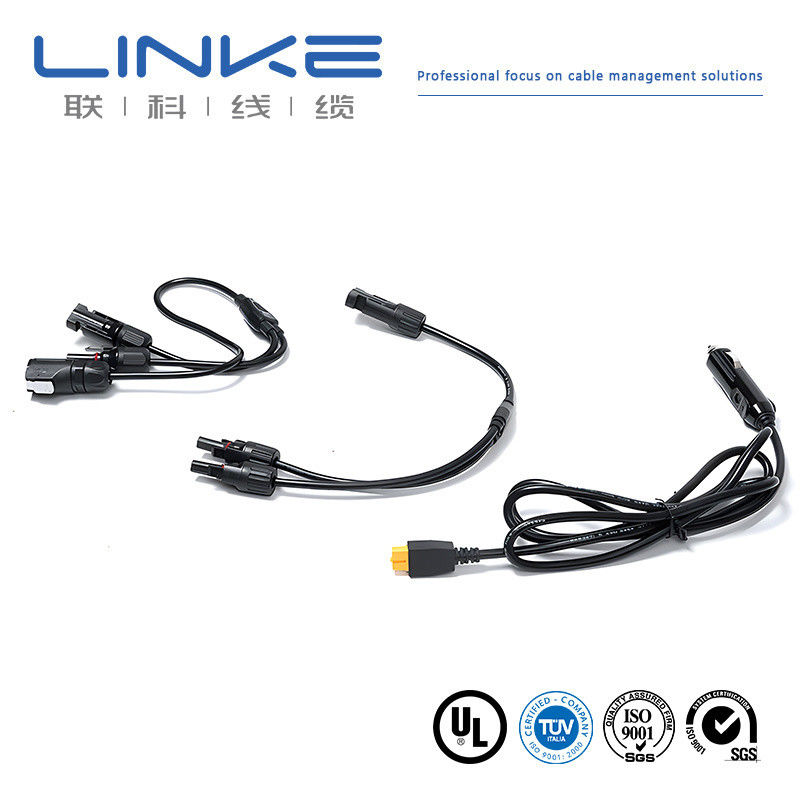 Niedrig- und Mittelspannung 10AWG PVC-Solarkabel für die Speicherung von Photovoltaik-Energie für Autos