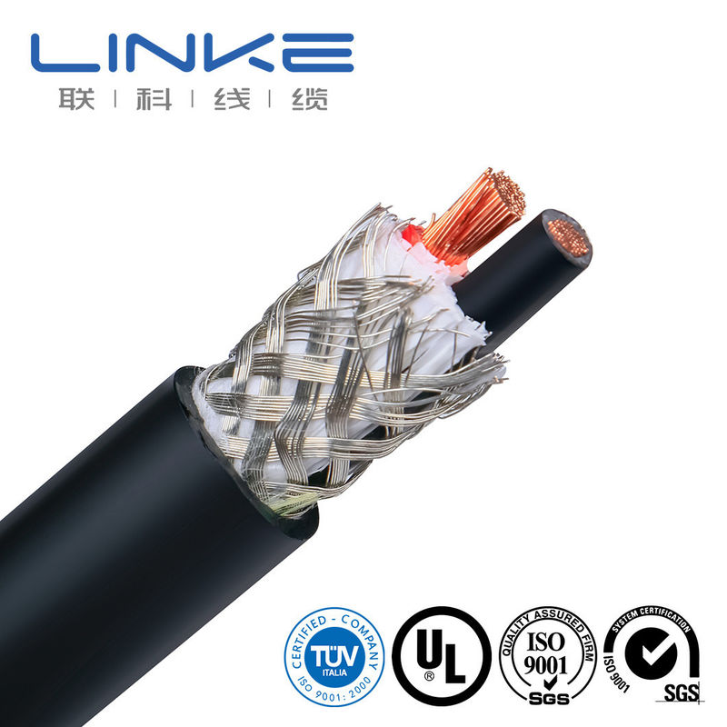 UL2661 PVC-Kabel Multikernkabel mit abgeschirmtem Al-Folien geflochtenem Jackettkabel