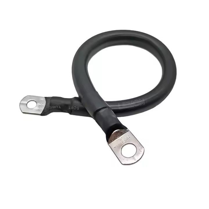 Schwarz 2 Gauge AWG Custom Batteriekabel Kupferdraht für Solar-, Marine-, Inverter