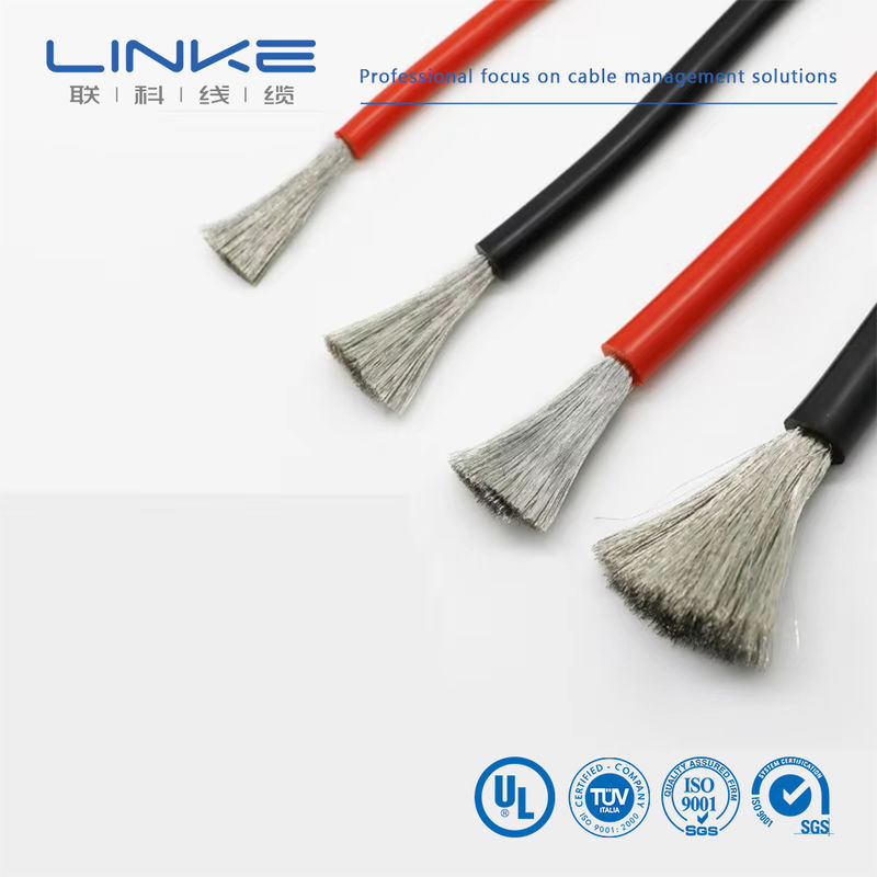 Superflexible hochflexible Silikondraht Flammschutzmittel Hitzebeständiges Silikondraht 10awg 8awg 6awg 4awg 2awg