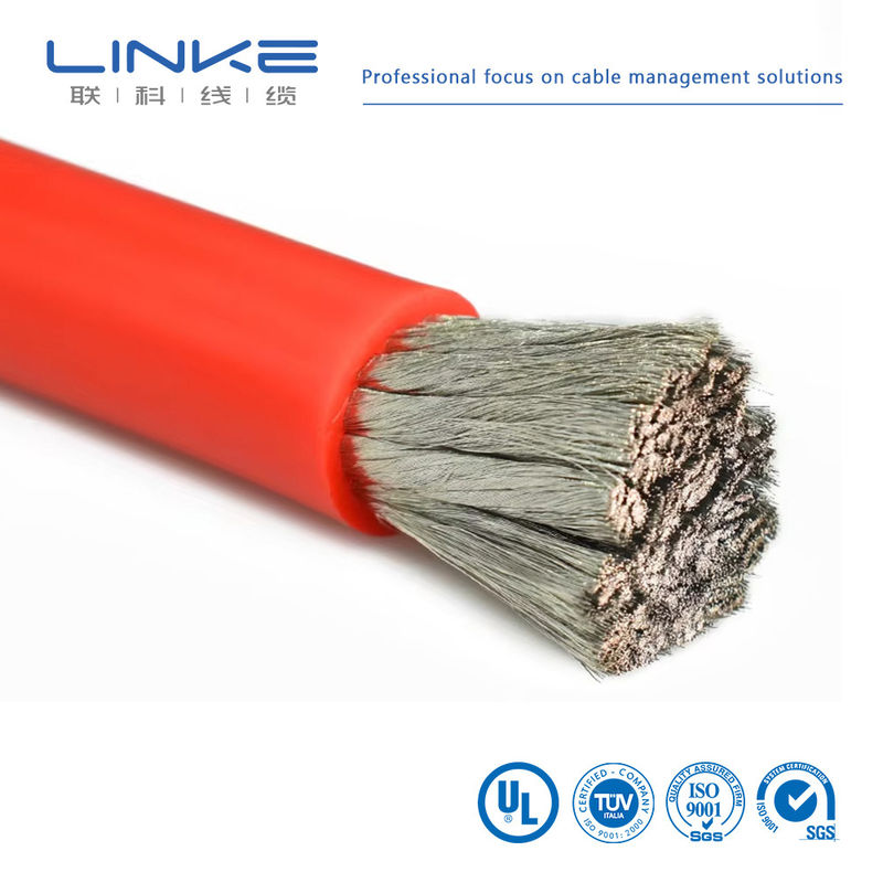 Superflexible hochflexible Silikondraht Flammschutzmittel Hitzebeständiges Silikondraht 10awg 8awg 6awg 4awg 2awg